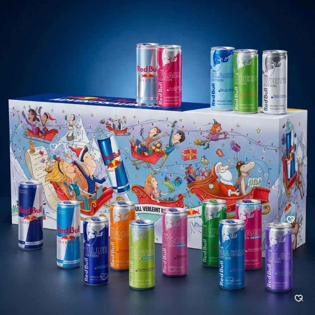 Calendrier de l’Avent Red Bull 2026 – Édition limitée