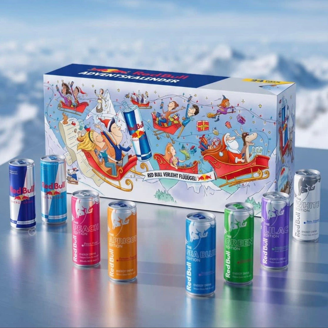 Calendrier de l’Avent Red Bull 2026 – Édition limitée
