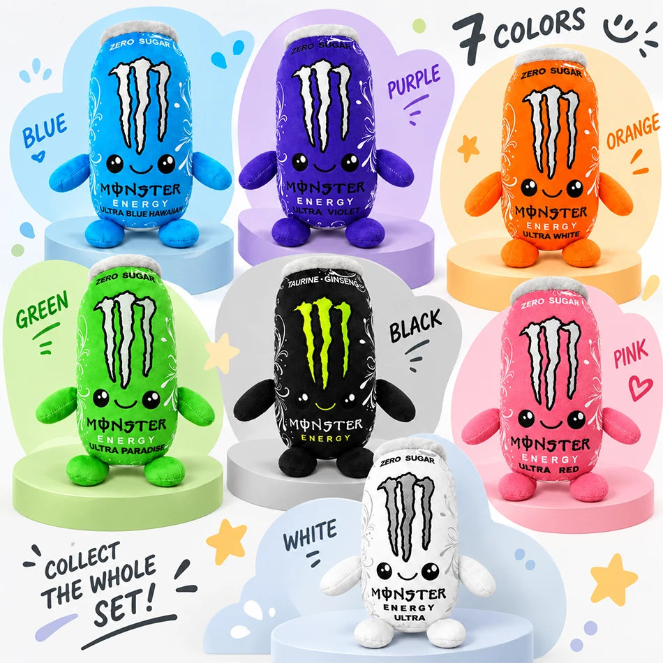 PELUCHE CANETTE, MONSTER ENERGY ORIGINAL ÉDITION